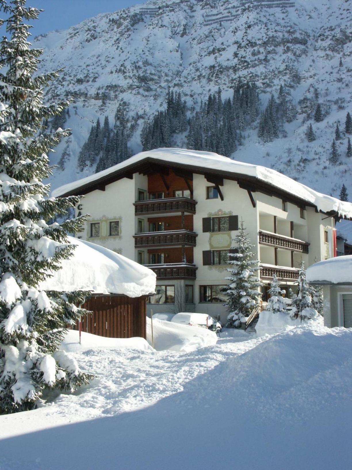 Pension Cafe Fritz Lech am Arlberg Ngoại thất bức ảnh